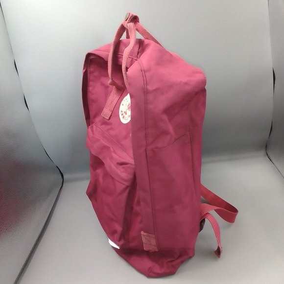 FJALLRAVEN KANKEN Red 16L Backpack Burgundy 16" Large Rucksack School Bag - Picture 9 of 12